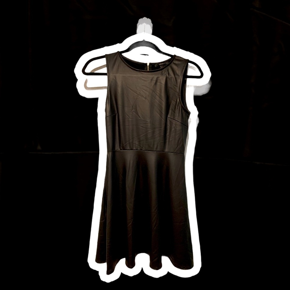 Forever 21 Faux Leather Dress